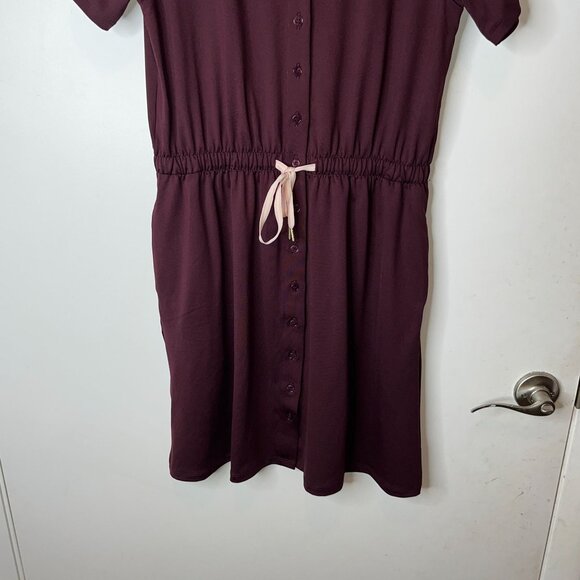 TUCKERNUK SPORT Winetasting Short Sleeve Performance Jersey Alcott Golf Dress M - Picture 5 of 12